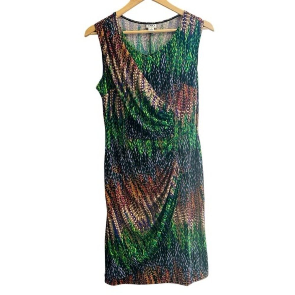Cato Multicolor Midi Dress Size M Elegant Workwear Wedding Guest Style
